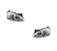 Johns, juego de faros compatible con Opel Corsa Faro C 07/03-12/09 FF-H7/H7 juego izquierdo y derecho