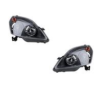 Johns, juego de faros compatible con Opel Zafira, faros delanteros B 07/05-01/08, H7/H1, set izquierdo y derecho