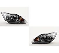 Johns, Juego de faros delanteros adecuado para Focus Faros 05 02/08-01/11 H7/H1 Set izquierdo y derecho