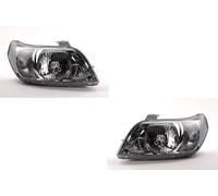Johns, Juego de faros delanteros para Chevrolet Aveo 08 04/08- H4 Set izquierdo y derecho