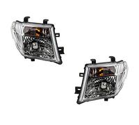 Johns, Juego de faros delanteros para Nissan Pathfinder R51 H4, juego izquierdo y derecho 01/05 - 12/09 con intermitente