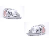 Johns, Juego de faros delanteros para Toyota Yaris P10 04/99-06/03 H4 juego izquierdo y derecho