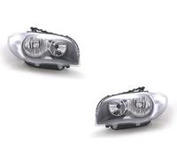 Johns, Juego de faros halógenos para BMW Serie 1 E81 E82 E87 E88 07-09 H7 H7