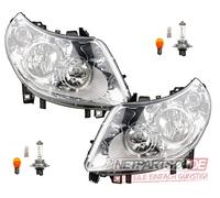 Johns, Juego de faros halógenos para Fiat Ducato 250 11-14 ink bombilla L R