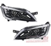 Johns, Juego de faros para Fiat Ducato 250/251 06/2014 - cromo H7/H7 li+re