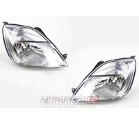 Johns, Juego de faros para Ford Fiesta 02 05/02 - 09/05 H4 izquierda y derecha