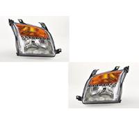 Johns, Juego de faros para Ford Fusion 10/05 - 12/12 H4, juego izquierdo y derecho