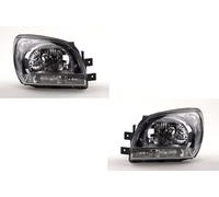 Johns, Juego de faros para Kia Sportage faros (JE) 09/04 - 08/08 H4 Set izquierda y derecha