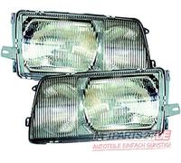 Johns, Juego de faros para Mercedes W126 H4/H3 li+re a partir de 08/80-02/91
