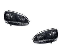 Johns, Juego de faros para Volkswagen Golf 5 V Set cromo/negro a partir de 10/03 nuevo & Dirketv.
