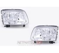 Johns, Juego de faros para Volkswagen Polo (6N) a partir de 10/99 - 09/01 juego H7/H1 izquierda y derecha