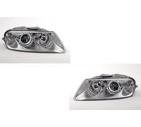 Johns, Juego de faros para Volkswagen Touareg (7L) 10/02 - 12/06 H9/H7, juego izquierdo y derecho