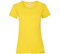 Fruit of the Loom Johnson, Camiseta, Mujer, Girasole, M
