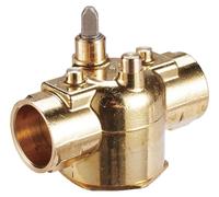 Johnson Controls JM2223 Serie J Modelo JM2223 Válvula de Zona Eléctrica, Control de Modulación, Retorno de Muelle de Dos Vías, Tamaño de 1/2", 4 CV, Cierre de 35 psig, Extremo NPT