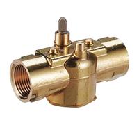 Johnson Controls JS2427 Serie J Modelo JS2427 Válvula de Zona Eléctrica, Encendido/Apagado, Tamaño de 1", 8 CV, Cierre de 17 psig, Extremo NPT