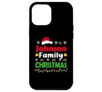 Johnson Family Christmas Matching Personalised Funny Xmas Carcasa para iPhone 12 Pro MAX