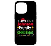 Johnson Family Christmas Matching Personalised Funny Xmas Carcasa para iPhone 14 Pro MAX