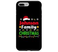 Johnson Family Christmas Matching Personalised Funny Xmas Carcasa para iPhone 7 Plus/8 Plus