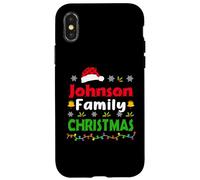 Johnson Family Christmas Matching Personalised Funny Xmas Carcasa para iPhone X/XS