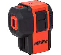 Johnson Level & Tool 40-6646 Láser de 3 puntos autonivelado con 2 puntos ciruela y 1 punto de nivel, Herramienta