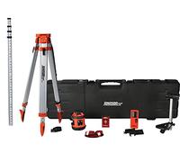 Johnson Level & Tool 99-026K Sistema láser rotativo autonivelante, kit de caja dura