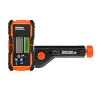 Johnson Level & Tool JLR300-UNV-RG - Detector láser giratorio universal verde y rojo, detector de doble cara, pantalla retroiluminada LED