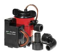 Johnson Pump 05903-00 - Bomba de sentina sumergible automática de cartucho, 12 V, 1000 GPH, color rojo