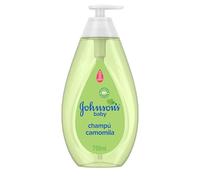 JOHNSON’S Baby Champú Camomila No Llores Más (750 ml), champú sin parabenos para recién nacidos con extracto de camomila, shampoo hipoalergénico y con pH equilibrado para un pelo brillante