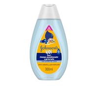 Johnson’s Kids Champú niños, acondicionador pelo y gel de baño 300 ml | 3 en 1, enriquecido con aceite de coco, para cabello y piel delicada, testado por pediatras, dermatólogos y oftalmólogos