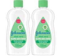Johnson's baby - Aceite Aloe Vera, 100 ml (Paquete de 2)