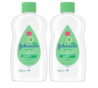 Johnson's Baby - Aceite con Aloe Vera para Bebé 300 ml x 2 uds - Pack Promoo