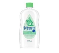 Johnson's Baby Aceite Corporal Hidratante con Aloe Vera, 500 ml | Ayuda a calmar y aliviar la Sequedad, Mantiene la Hidratación Natural, Para Recién Nacidos y Pieles Delicadas, con Aloe Vera