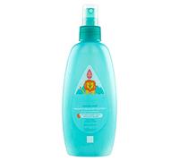 JOHNSON'S Baby, Acondicionador en spray para niños, nunca más nudos, desenredante, no más lágrimas, incluso para cabello largo o rizado, 200 ml