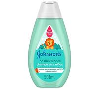 Johnson's Baby Champú No Más Tirones para Niños y Bebés, Deja el Cabello Suave y Manejable, Desenreda Cabello Largo o Rizado, 500 ml