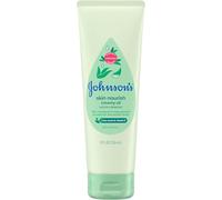 Johnsons Baby Creamy Oil, Aloe Vera & Vitamin E 8 oz (236 ml) by Judastice