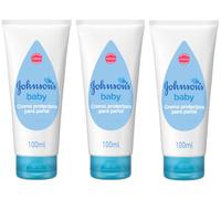 Johnson's Baby Crema Protectora Pañal 3x100 ml