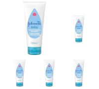 Johnson's Baby Crema protectora para pañal, crema hidratante bebé que protege de las irritaciones, crema pañal para bebé hipoalergénica y apta para pieles sensibles, 1 x 100 ml (Paquete de 5)