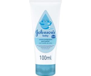 Johnson's Baby Crema protectora para pañal, crema hidratante bebé que protege de las irritaciones, crema pañal para bebé hipoalergénica y apta para pieles sensibles, 1 x 100 ml (Paquete de 5)