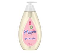 Johnson's Baby Gel de baño (1 x 750 ml), gel de baño para bebé que limpia con suavidad, gel de ducha infantil con fórmula No llores más, jabón de bebés recién nacidos