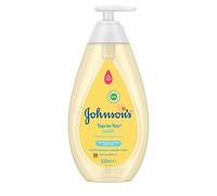 Johnson's Baby Lavado de pies a cabeza (1 x 500 ml), lavado suave de la cabeza a los pies para el cuidado del recién nacido, esencial para recién nacidos, no más lágrimas, lavado de bebé, adecuado
