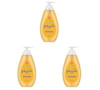 Johnson's Baby Shampoo clásico con fórmula No llores más (500 ml), champú infantil para niños y bebés hipoalergénico y con pH equilibrado, champú sin parabenos (Paquete de 3)