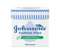 Johnson's - Bastoncillos algodón, 100 unidades
