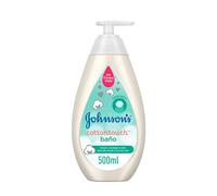 Johnson's Baby Gel de Baño Cottontouch (1x500 ml), Gel de baño para bebé con algodón, gel de ducha hipoalergénico, para la piel fina y delicada de bebés recién nacidos