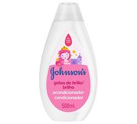 Johnson's Kids Acondicionador Brillo y Fuerza, Para Niños, 500 ml | Con Aceite de Argán y Proteínas de Seda, Fórmula No Llores Más y No Más Tirones, Peinado Fácil, Hipoalergénico