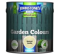 Johnstone's Garden - Pintura de colores, amarillo, 309293 | Pintura exterior para cobertizos y muebles de madera al aire libre, resistente a la intemperie y a la decoloración