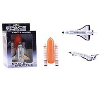 Johntoy 26027 Space Shuttle - Flauta Espacial con luz y Sonido (Importación USA)