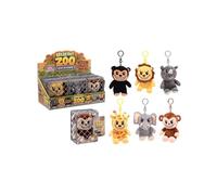 Johntoy Animal de peluche en jaula 6 surtido