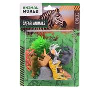 Johntoy Animal World - Juego de 10 juguetes