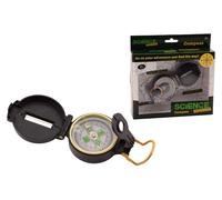 JohnToy- Brújula en Caja, Color Negro (29613) (Importación USA)