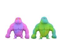 Johntoy Gorilla Toy Super Stretch - Juguete elástico para ansiedad